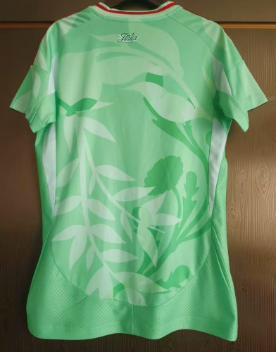 2025 Italy Green Woman Jersey/2025意大利绿色女装