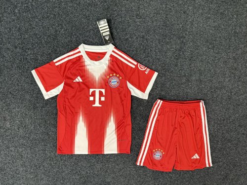 25-26 Bayern Munich Home Kid Kit/ 25-26 拜仁主场童装