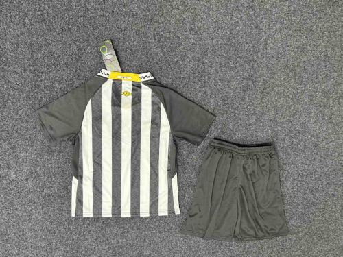 25-26 Santos Away Kid Kit/25-26 桑托斯客场童装