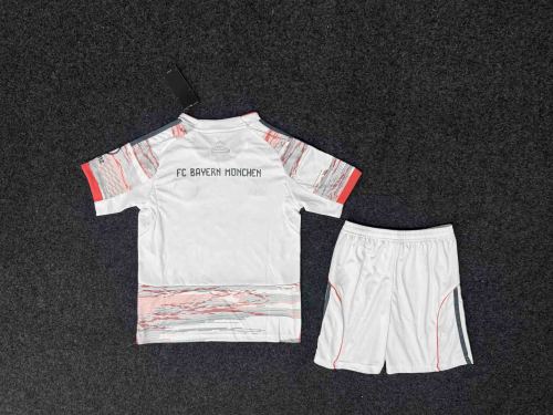 25-26 Bayern Munich Away Kid Kit/ 25-26 拜仁客场童装