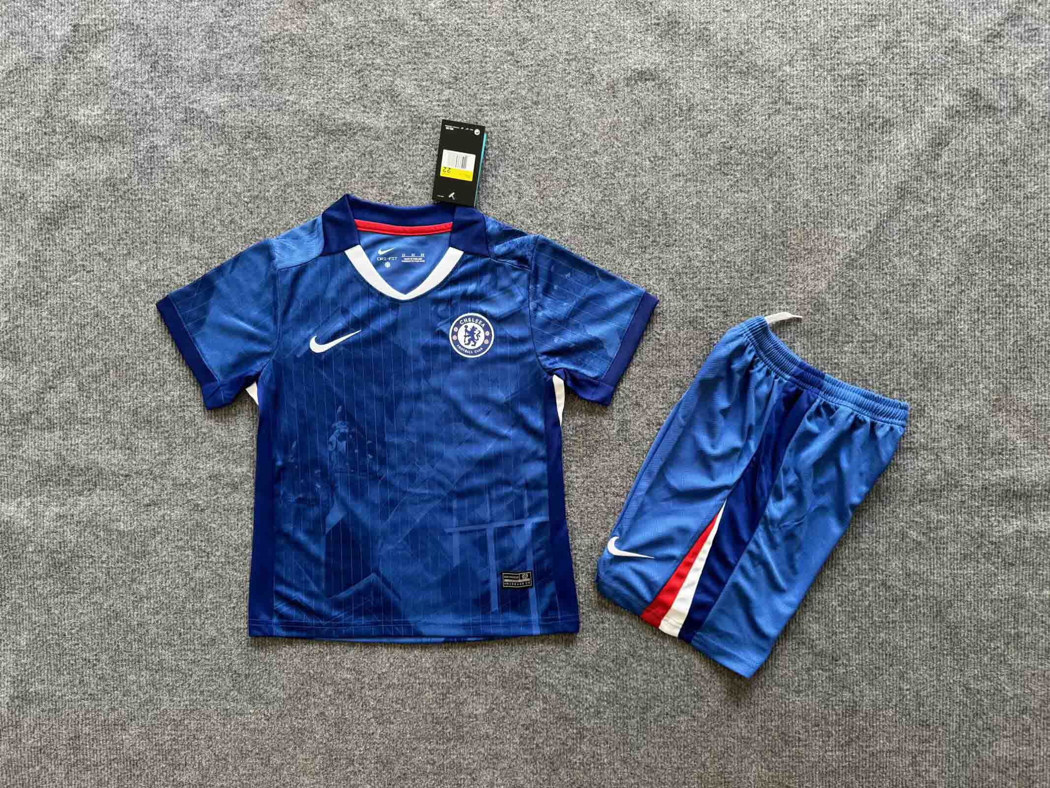 カイセドチェルシーホームキット25/26 Nike Chelsea FC 25/26 Men's Stadium Home Kit – Soccer Maxx