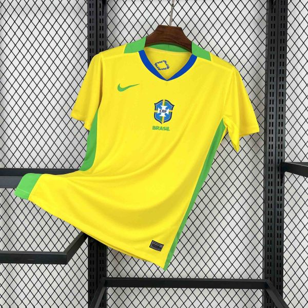 2025 Brazil Home Fans Jersey/2025 巴西主场球迷版