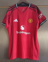 25-26 Manchester United Home Woman Jersey/25-26曼联主场女装