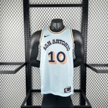 2025 Spurs 10#SOCHAN NBA Jersey