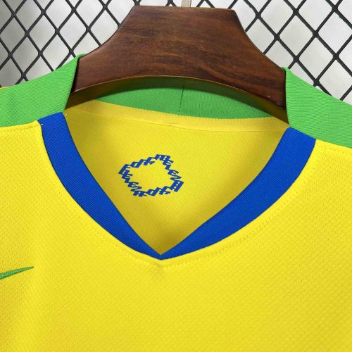 2025 Brazil Home Fans Jersey/2025 巴西主场球迷版