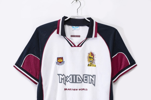 1999 West Ham United Away Retro Jersey/1999西汉姆客场