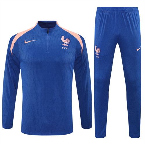 2025 France Player Version Training Suit/2025法国半拉训练服，球员版