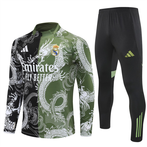 25-26 Real Madrid Training Suit/ 25-26皇马半拉训练服