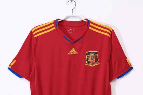 2010 Spain Home Retro Jersey/2010西班牙主场