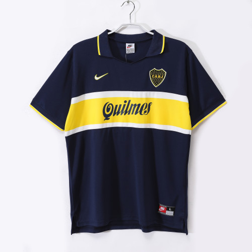 96-97 Boca Juniors Home Retro Jersey/96-97博卡主场
