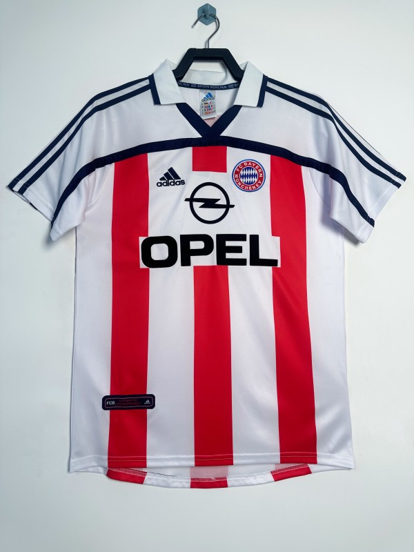00-02 Bayern Munich Away Retro Jersey/00-02拜仁客场