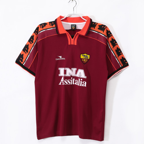 98-99 Roma Home Retro Jersey/98-99罗马主场