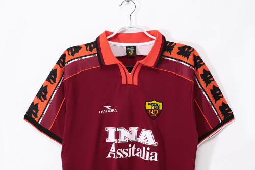 98-99 Roma Home Retro Jersey/98-99罗马主场