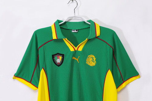 1998 Cameroon Home Retro Jersey/1998喀麦隆主场