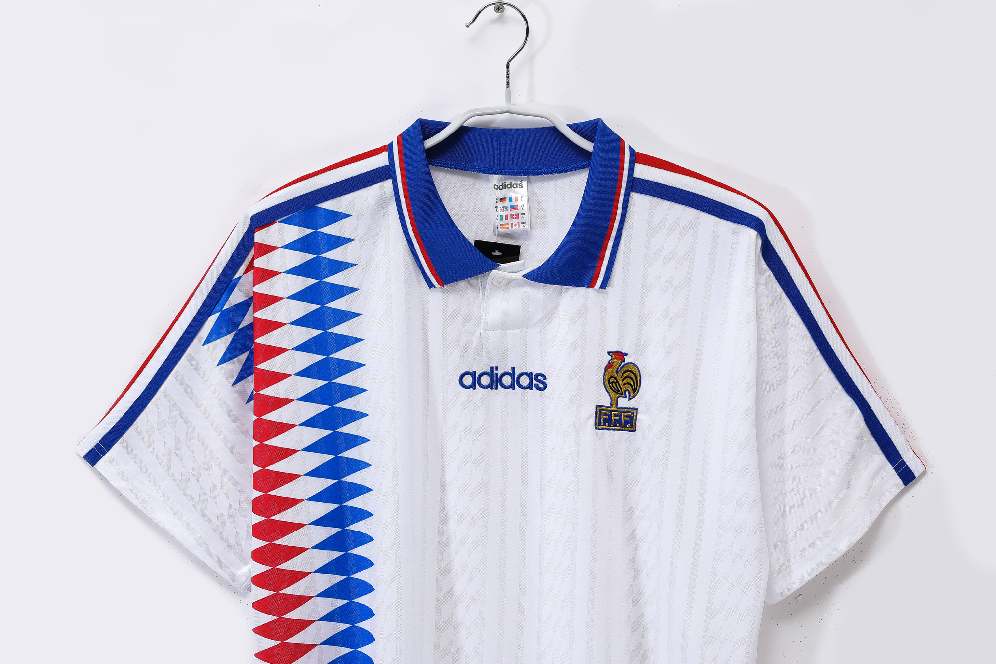 94年 フランス代表 アウェイ ユニフォーム 1994 France Away Retro Jersey