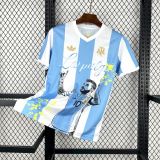 2024 Argentina 50 Years Special Jersey/ 2024 阿根廷50周年纪念特别版