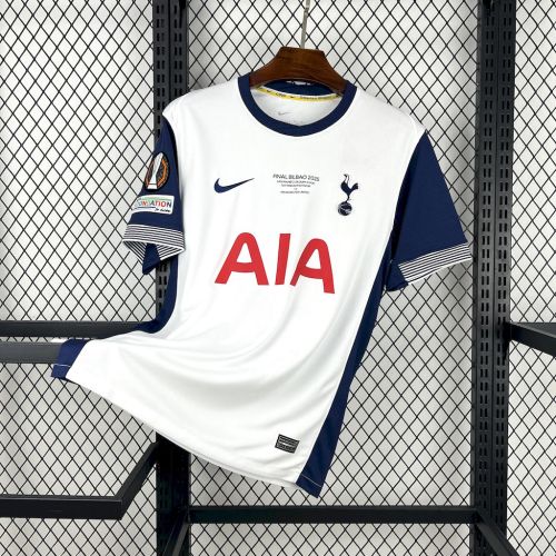 24-25 Tottenham Hotspur Home Europa League Fans Jersey/24-25 热刺欧巴冠军版球迷