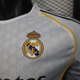 25-26 Real Madrid Home Long Sleeve Player Jersey/25-26皇马主场长袖球员版