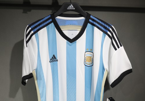 2014 Argentina Home Retro Player Jersey/2014阿根廷主场球员