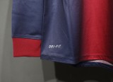 12-13 Barcelona Home Player Retro Long Sleeve Jersey/12-13巴萨主场球员长袖