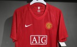 07-08 Manchester United Home Player Retro Jersey/07-08 曼联主场球员版