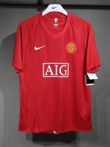 07-08 Manchester United Home Player Retro Jersey/07-08 曼联主场球员版