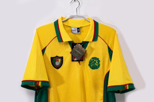 1998 Cameroon Away Retro Jersey/1998喀麦隆客场