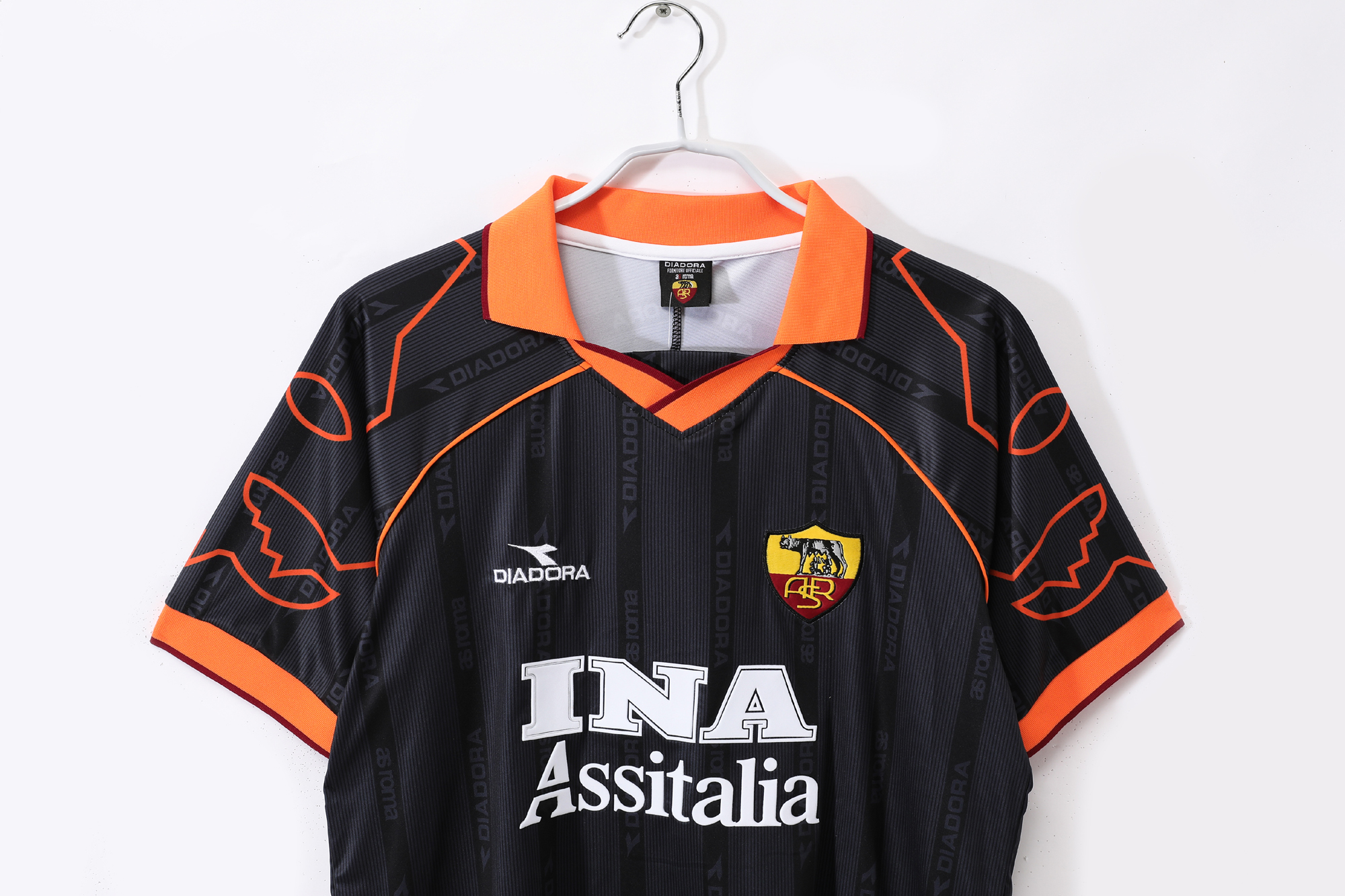 99-00 Roma Away Retro Jersey