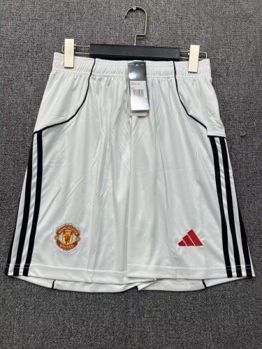 25-26 Manchester United Home Shorts/25-26曼联主场短裤