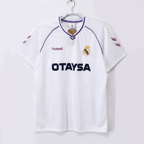 90-92 Real Madrid Home Retro Jersey/90-92皇马主场