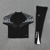 25-26 PSG Training Suit/25-26乔丹巴黎黑色训练服【欧冠版】