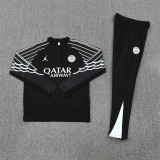 25-26 PSG Training Suit/25-26乔丹巴黎黑色训练服【欧冠版】