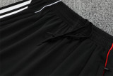 25-26 AX Black Short Sleeve Training Suit/ 25-26阿贾克斯短袖训练服