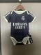 25-26 Real Madrid Away Baby Clothing/25-26皇马客场婴儿装