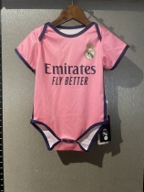 25-26 Real Madrid Pink Baby Clothing/25-26皇马粉色婴儿装