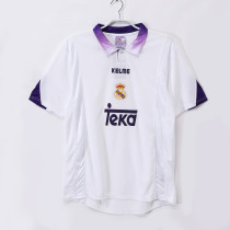 97-98 Real Madrid Home Short Sleeve Retro Jersey/97-98皇马主场 97-98 Real Madrid Home Short Sleeve Retro Jersey/97-98皇马主场