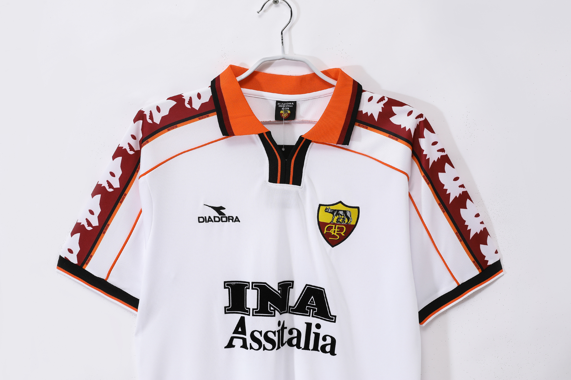 ローマ　98-99 ユニフォーム 98-99 Roma Away Retro Jersey