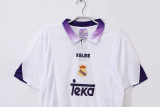 97-98 Real Madrid Home Short Sleeve Retro Jersey/97-98皇马主场