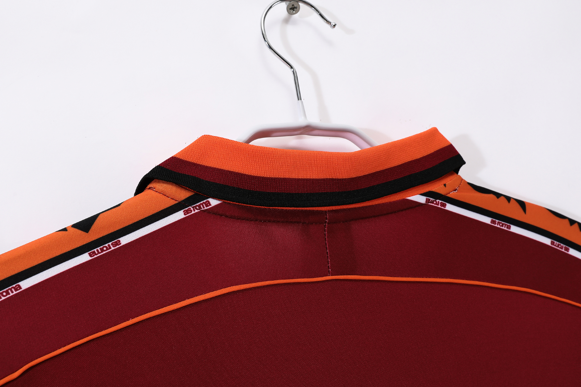 98-99 Roma Home Long Sleeve Retro Jersey