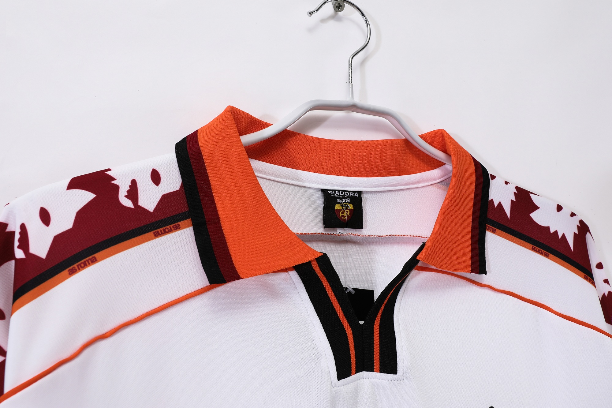 98-99 Roma Away Long Sleeve Retro Jersey