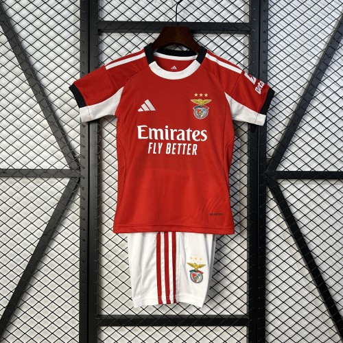 25-26 Benfica Home  Kid Kit/25-26 本菲卡主场童装