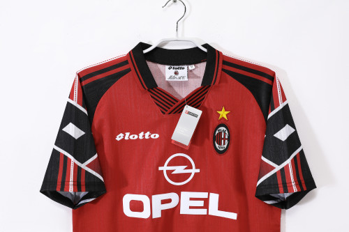 97-98 AC Milan Forth Retro Jersey/97-98AC米兰第四客场特别版