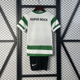 25-26 Sporing Home Kid Kit/25-26 里斯本主场童装