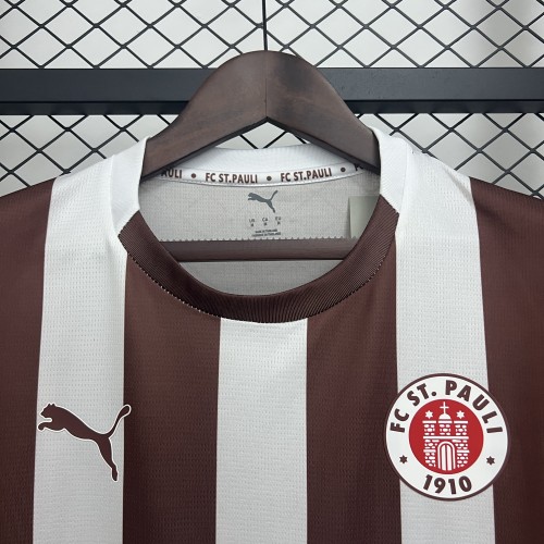 25-26 St. Pauli  Home Fans Jersey/ 25-26 圣保利主场球迷版