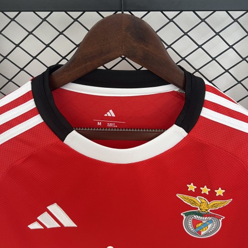 25-26 Benfica Home Fans Long Sleeve/25-26 本菲卡主场球迷长袖