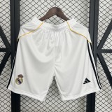 25-26 Real Madrid Home Shorts/ 25-26皇马主场短裤
