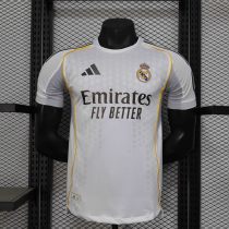 25-26 Real Madrid Home Player Jersey/ 25-26皇马主场球员