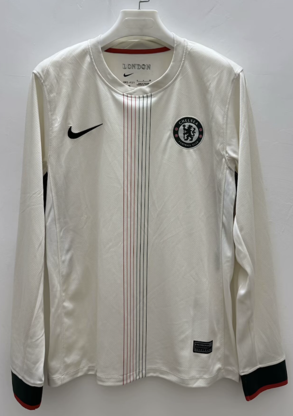 25-26 Chelsea Away Fans Long Sleeve Jersey/ 25-26切尔西客场球迷长袖