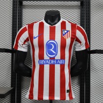 25-26  Atletico Madrid Home Player Jersey/ 25-26 马竞主场球员版