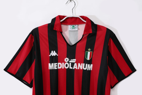 88-89 AC Milan Home Retro Jersey/ 88-89AC米兰主场